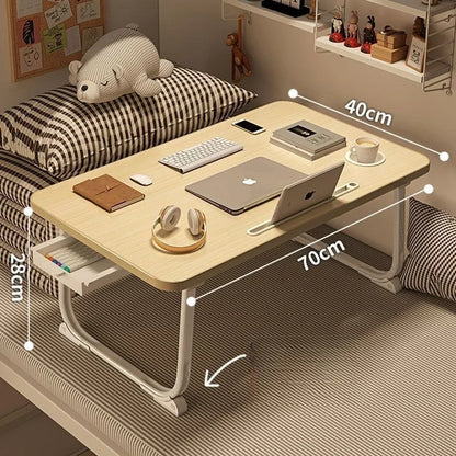 Notebook Computer Desk Foldable Small Table Bed Dormitory