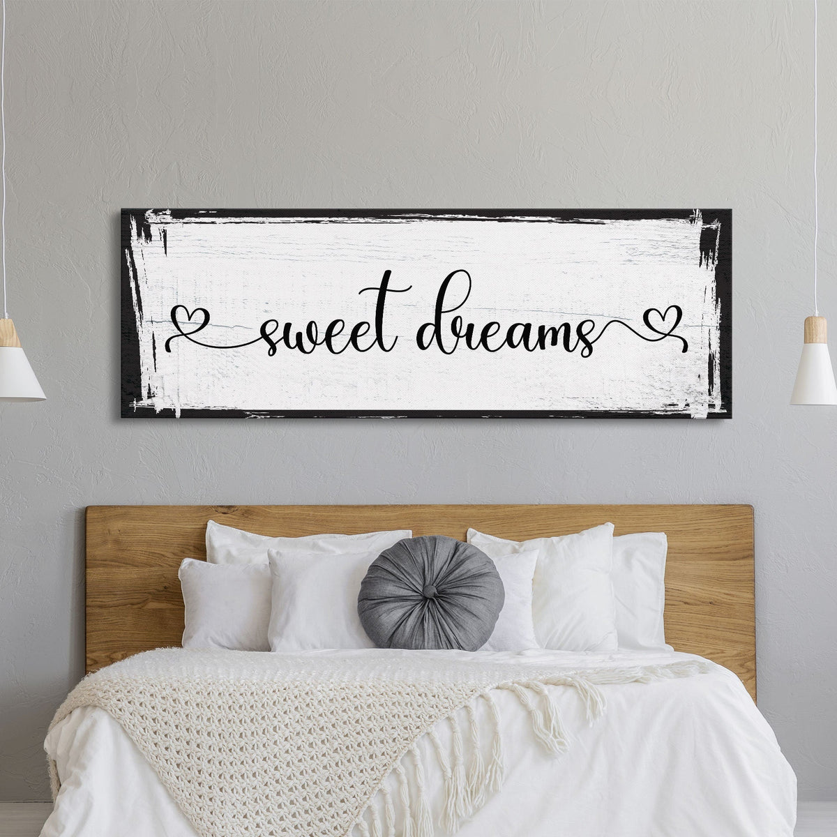 Master Bedroom Sign, Sweet Dreams Canvas Sign, Bedroom Wall Decor, Sign For Bedroom, distressed Canvas Sign, Sign Above Bed, Bedroom Art