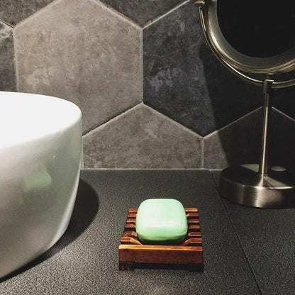 Natural Wooden Soap Dish