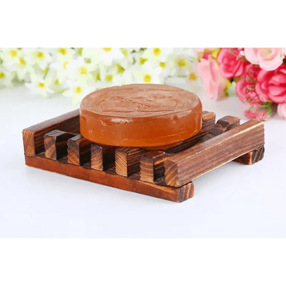 Natural Wooden Soap Dish