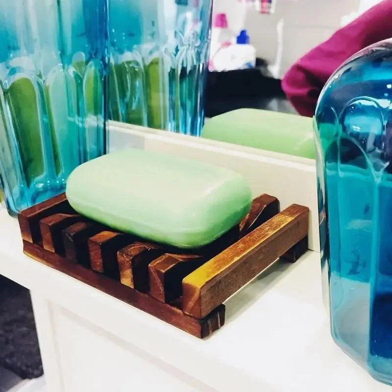 Natural Wooden Soap Dish
