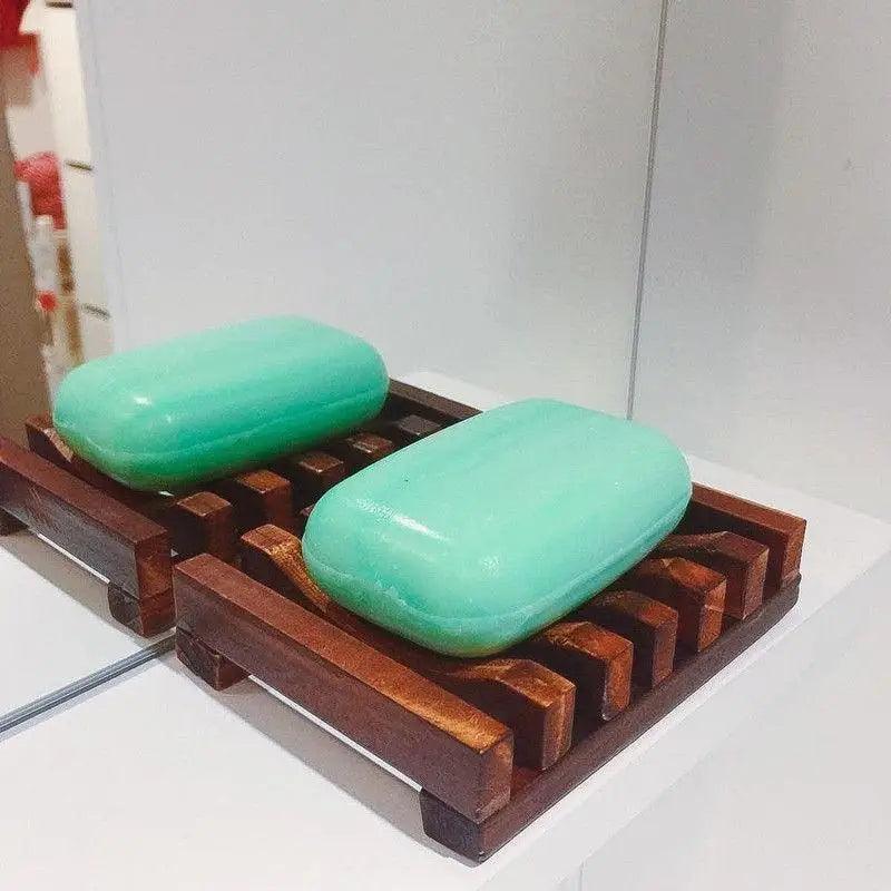 Natural Wooden Soap Dish