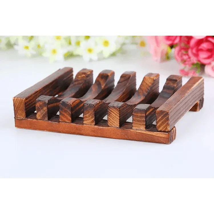 Natural Wooden Soap Dish