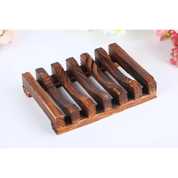 Natural Wooden Soap Dish