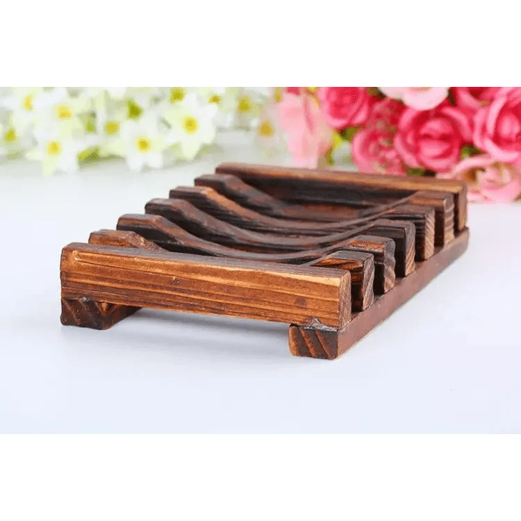 Natural Wooden Soap Dish