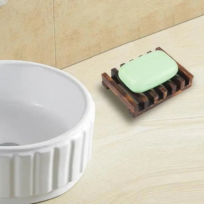Natural Wooden Soap Dish