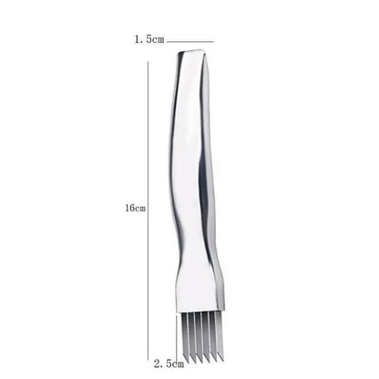 New Sharp Knife Onion Garlic Vegetable Cutter Cut Onions Garlic Tomato Device Shredders