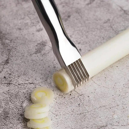 New Sharp Knife Onion Garlic Vegetable Cutter Cut Onions Garlic Tomato Device Shredders