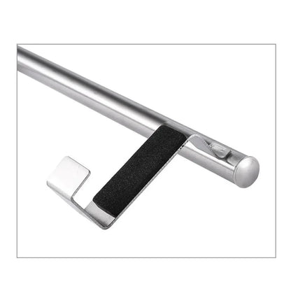 Towel Rack Over Door Towel Bar Hanging Holder Stainless Steel Bathroom Kitchen Cabinet